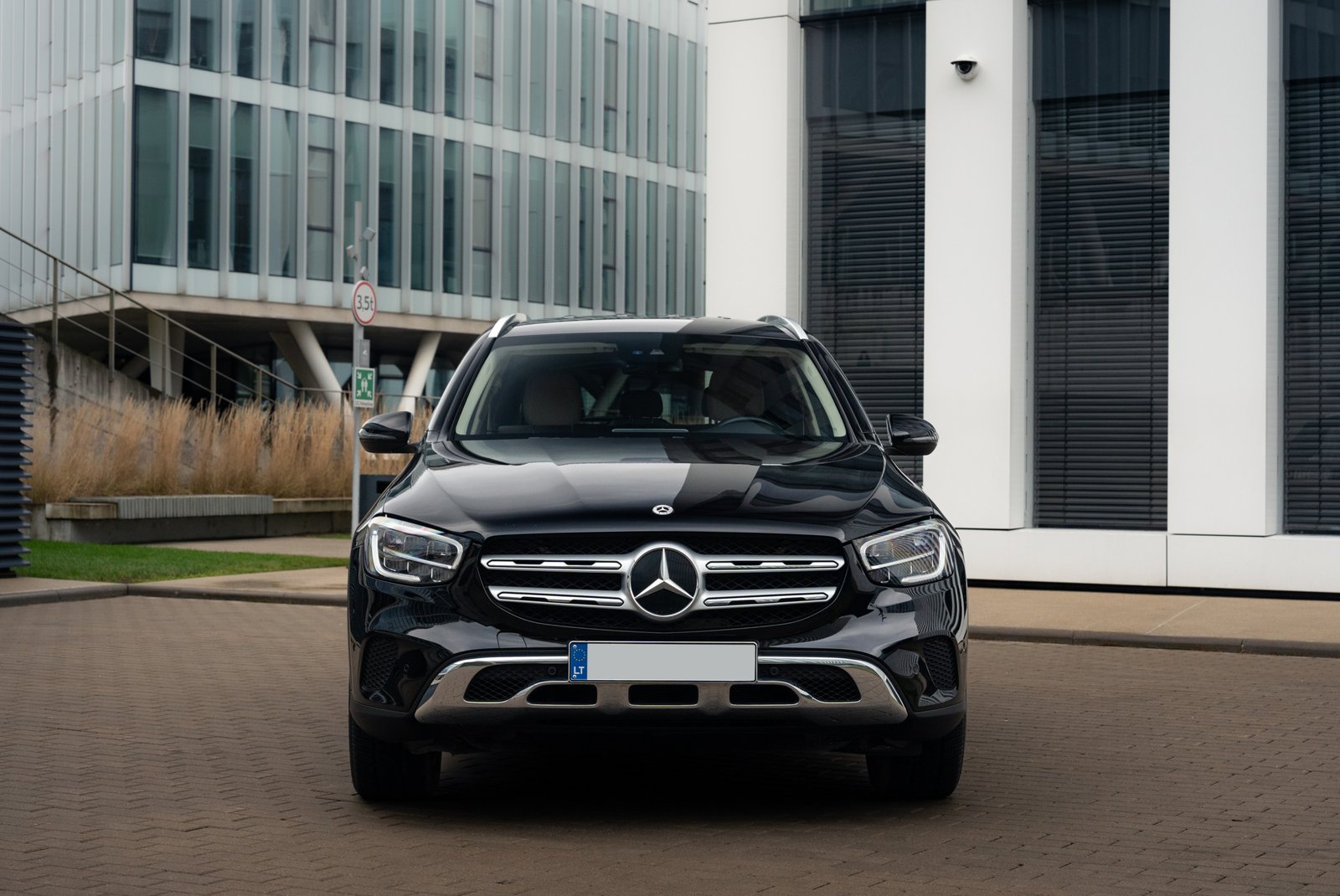 mercedes benz glc 200 exterior photoshoot in vilnius lithuania