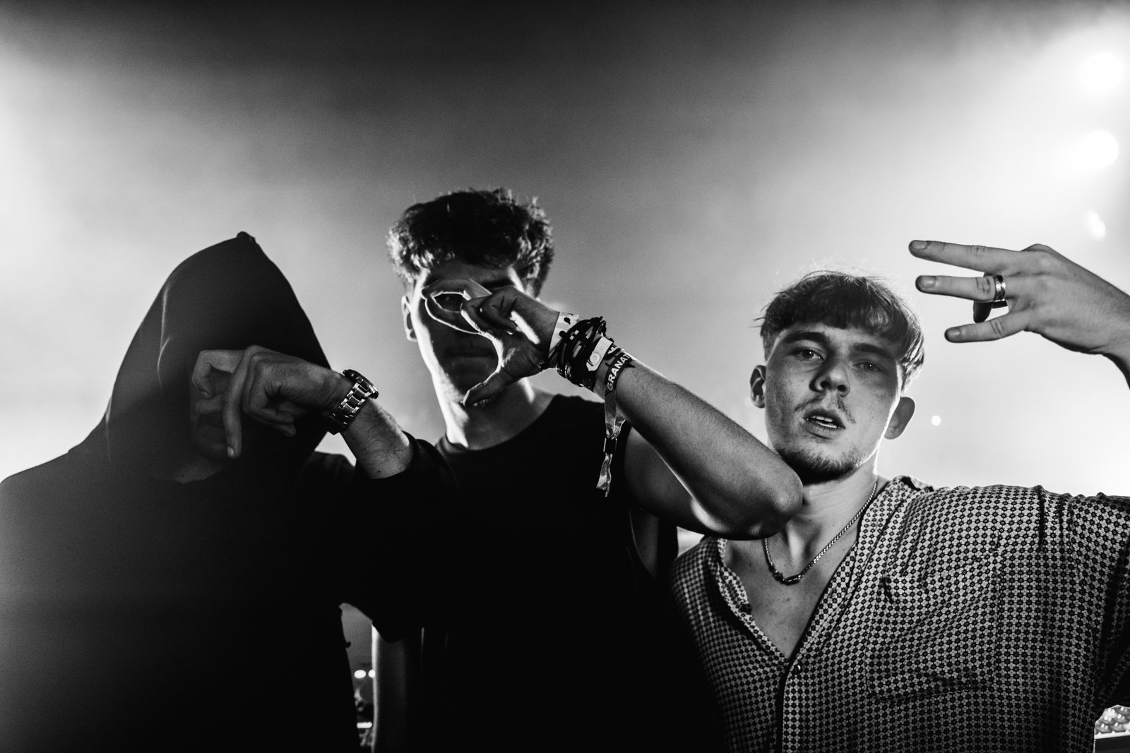 Playback 2024 concert photography crowd close up in klaipeda