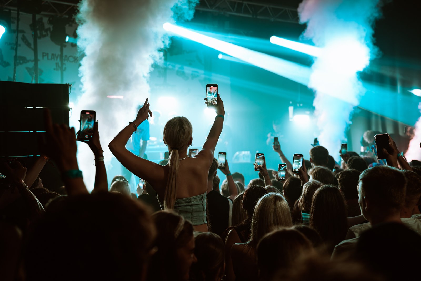 Playback 2024 festival crowd energetic moements in klaipeda lithuania