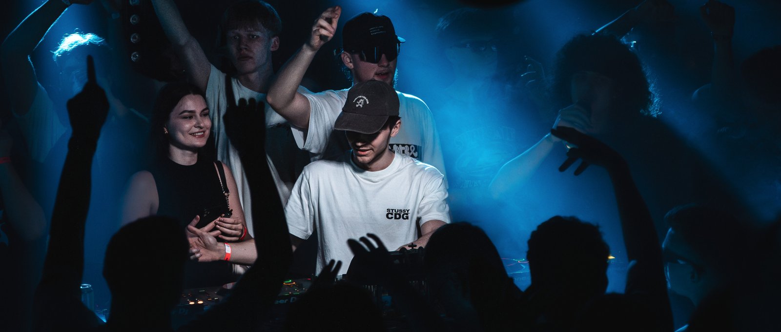 Saga event dj set artist jkrs photoshoot cinematic in klaipeda lithuania