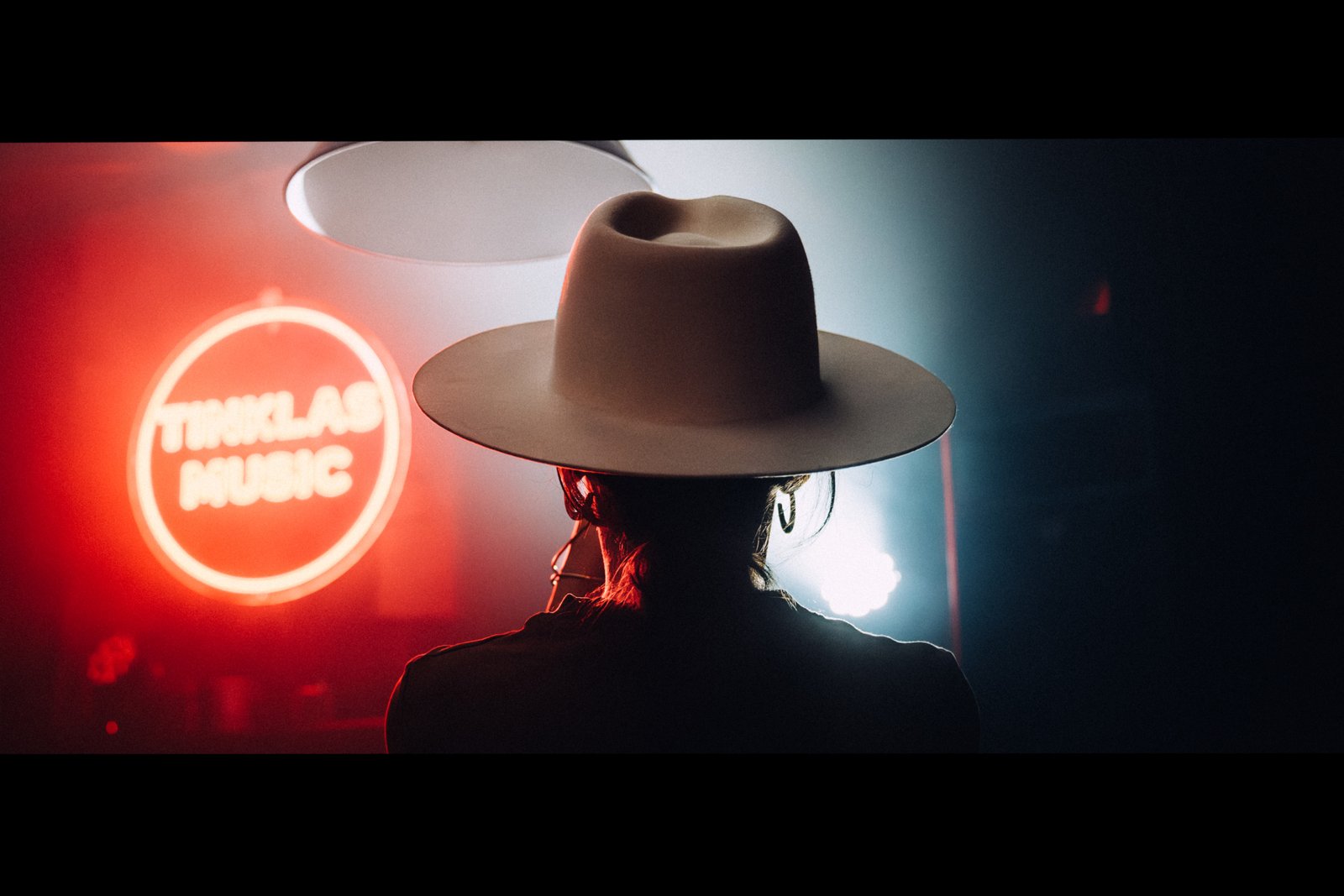 girl in hat shot at tinklas music dj set event in vilnius lithuania